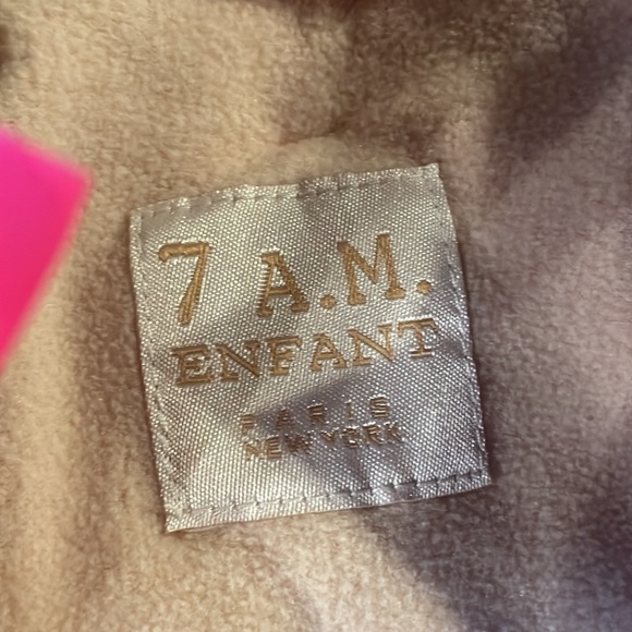 7 AM Enfant Doudoune Baby Bunting Pink Snow Suit - Picture 6 of 11
